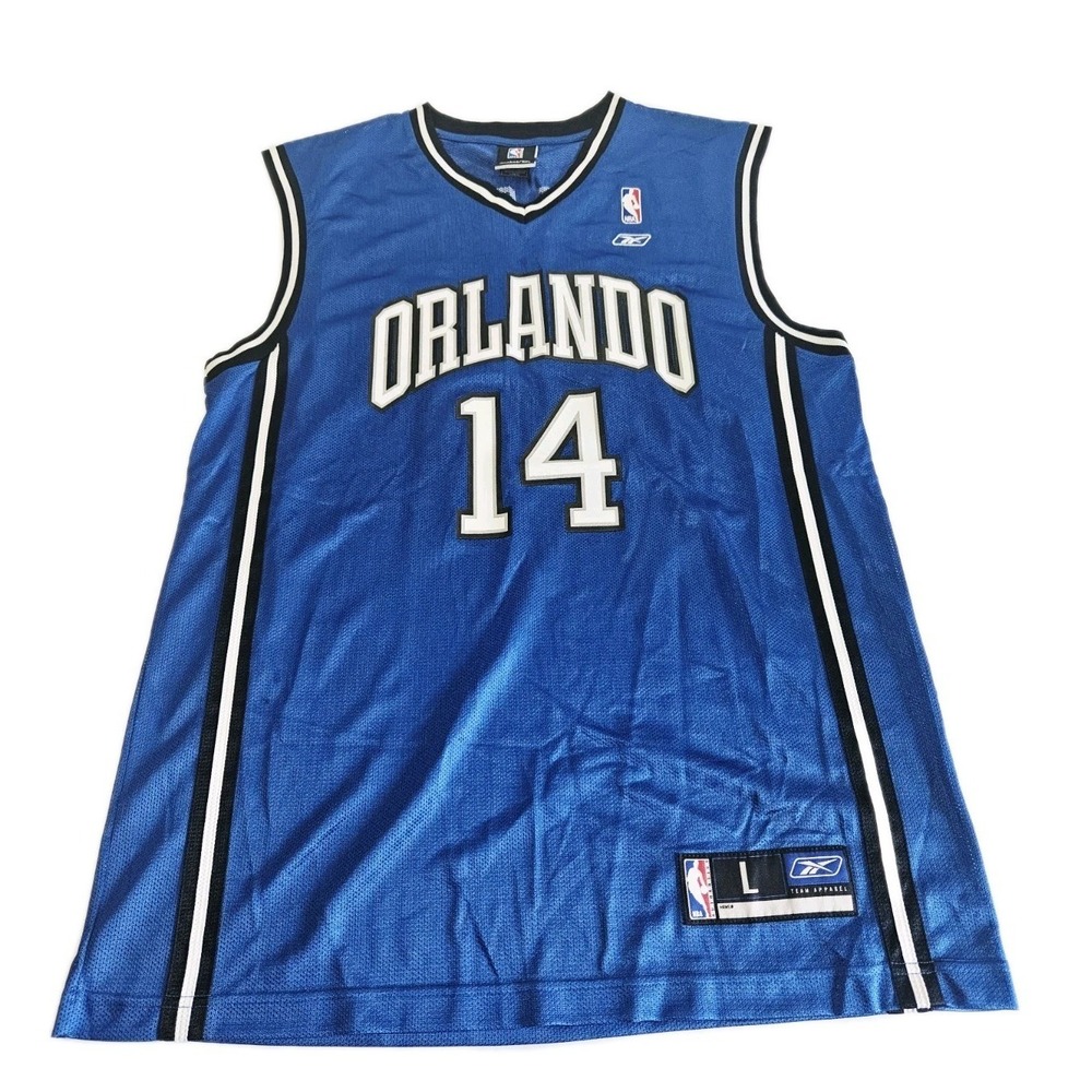 Jameer Nelson Orlando Magic Authentic Reebok Men's Size Large NBA Jersey - Picture 1 of 5